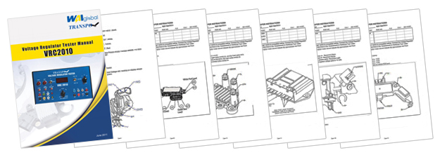 Alternator regulator voltage tester